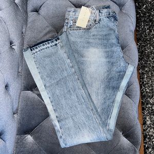 mnml flared denim jeans, size 34, brand new